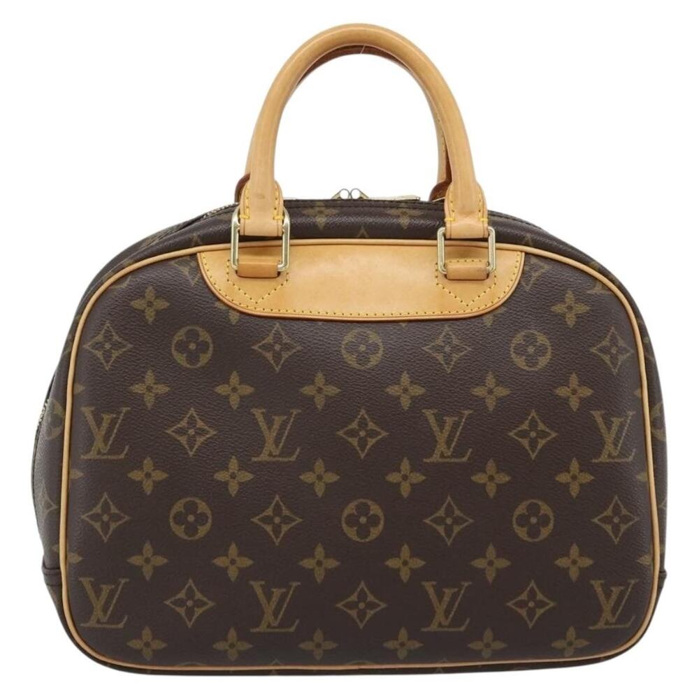 Louis Vuitton Monogram Trouville Handbag Brown